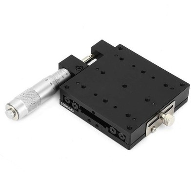SEMX80-the Linear Step, 80x80mm X Axis Manual Precision Linear Stage Precisio...