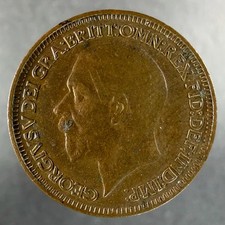 1932 Great Britain Farthing George V Britannia Reverse