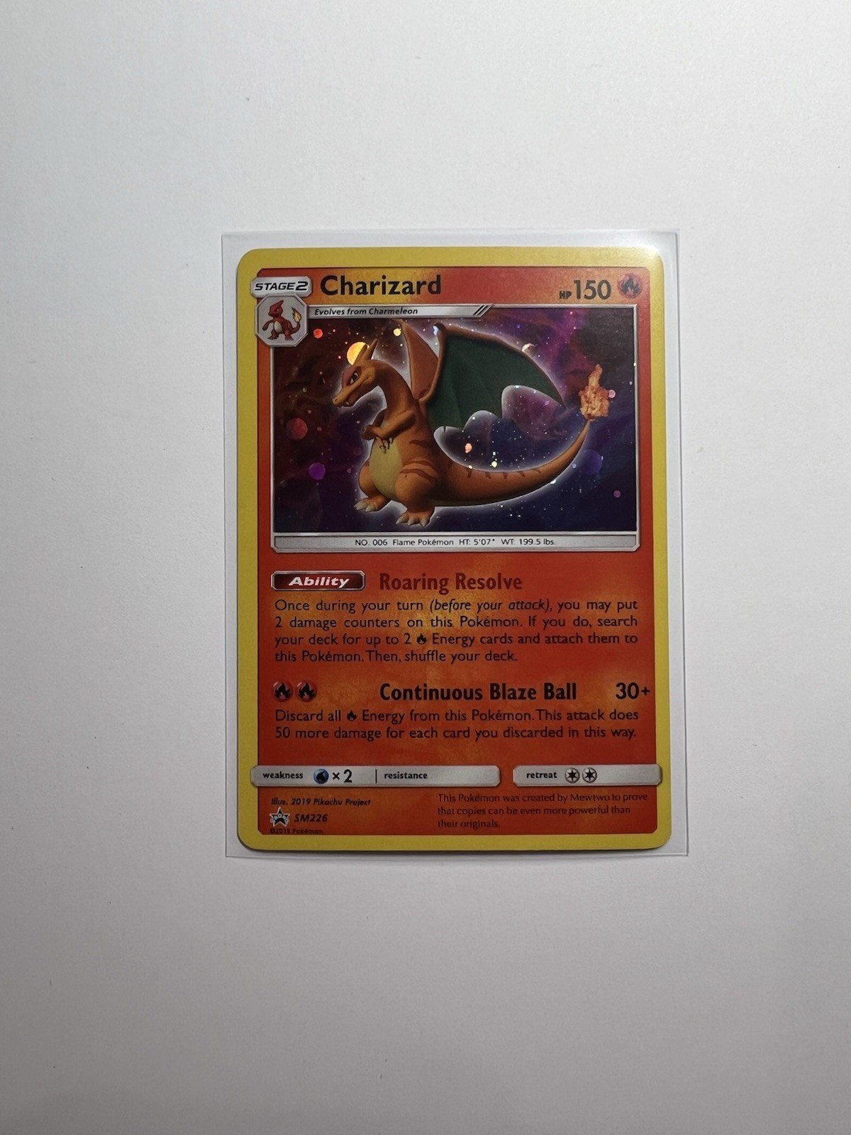 Charizard 2019 Sun & Moon: Black Star Promo #SM226 Collector Chest
