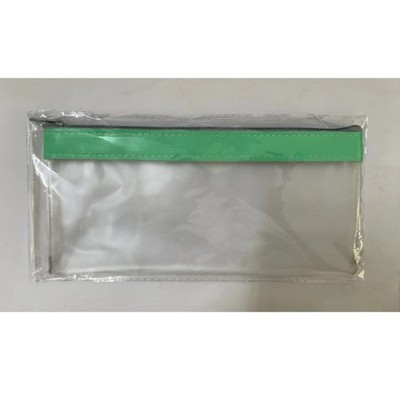 4/6Pieces Multipurpose Money Pouch Set Clear Zippers Cash Envelopes,7.6×3.7 Inch