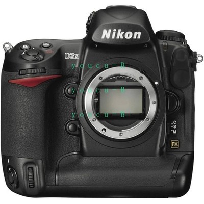 Nikon D3X Full Frame Digital SLR Camera Body Only 24.5 MP Black Date/Time Stamp