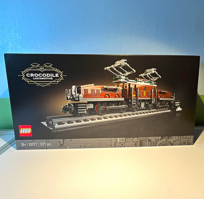 LEGO Crocodile Locomotive 10277 Creator Expert Trains NEU und OVP