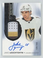 2021-22 UD The Cup Patch RPA Jake Leschyshyn RC Auto 139/249 #168