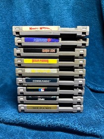 Maniac Mansion nes game lot