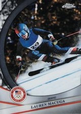 2026 Topps Chrome U.S. Winter Olympic & Paralympic Team Lauren Macuga 112 USA