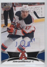 2016-17 Upper Deck AHL Auto SP John Quenneville #119 Auto 4ta