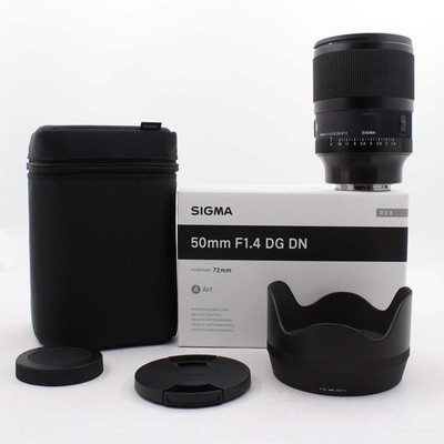* OPEN BOX GOOD * Sigma 50mm f/1.4 DG DN Art Lens for Sony E