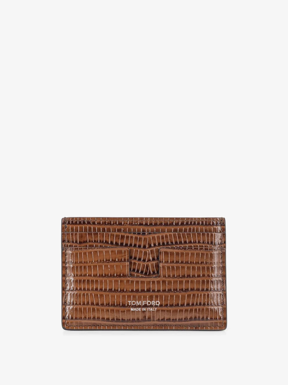 TOM FORD Brown Card Holder New & Authentic