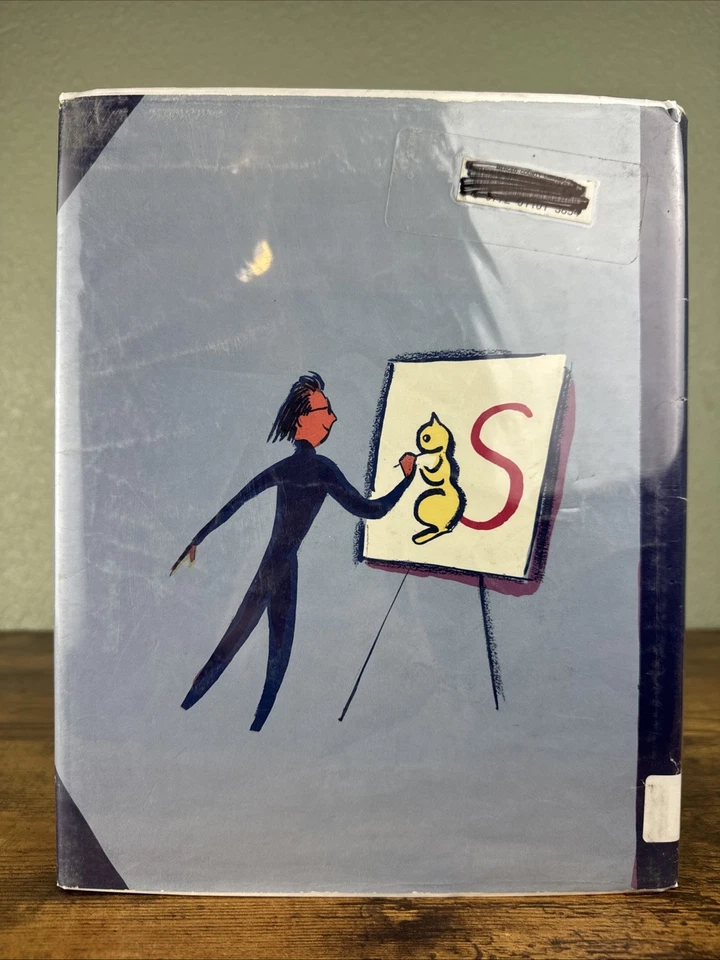 Add-a-line alphabet by Don Freeman 1968 1st Edition Ex-Library HC/DJ - Image 3 of 4