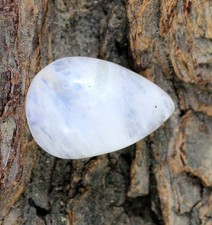 Tarif Frei Naturweiß Mondstein 9.25 Karat Birne Cabochon Edelsteine Zertifiziert