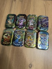 Pokemon Lot de 8 x Mini Tins Evolutions Prismatiques EV8.5  - Artset - FR