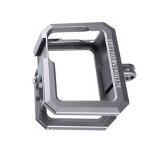 Semi-Enveloping Aluminum Alloy Frame Housing Case For GoPro Hero10 9 Black