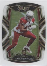 2020 Panini Select Club Level White Prizm Die-Cut Isaiah Simmons #288 0ly1