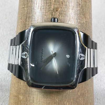 Nixon The Small Player Mens Two Tone Quartz Analog Watch 7 1/2