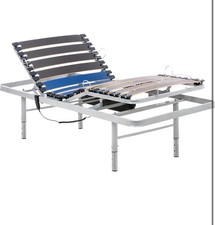 Geriafy - Electric Adjustable Bed Frame with Height-Adjustable Legs | 3ft Single