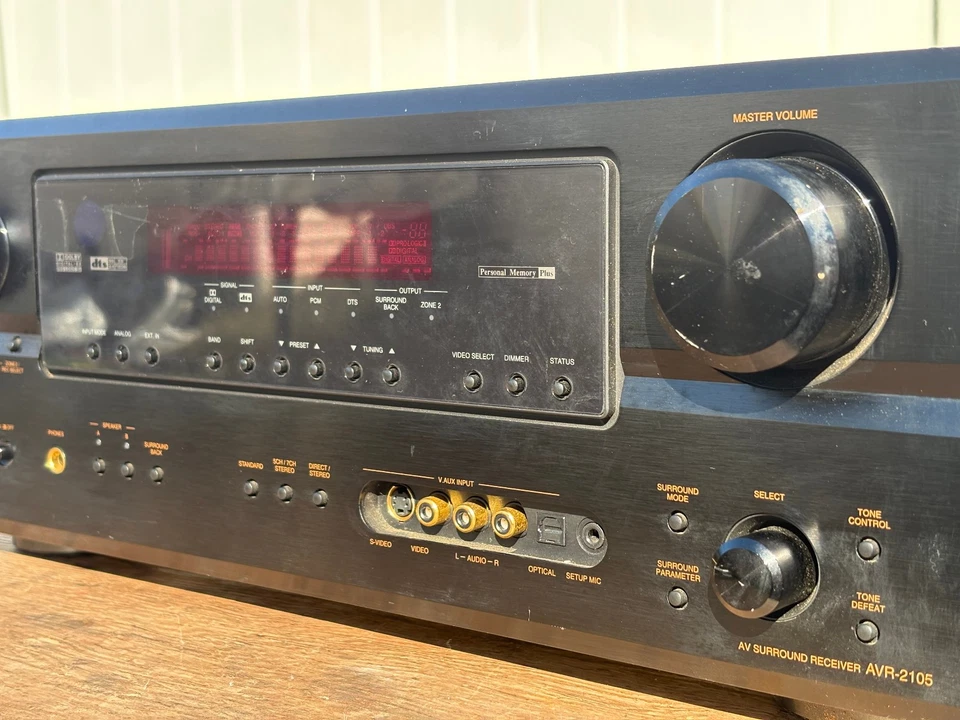 TESTED WORKING Denon AVR-2105 7.1 Channel Audio Video Theater Surround Receiver - Image 3 of 4