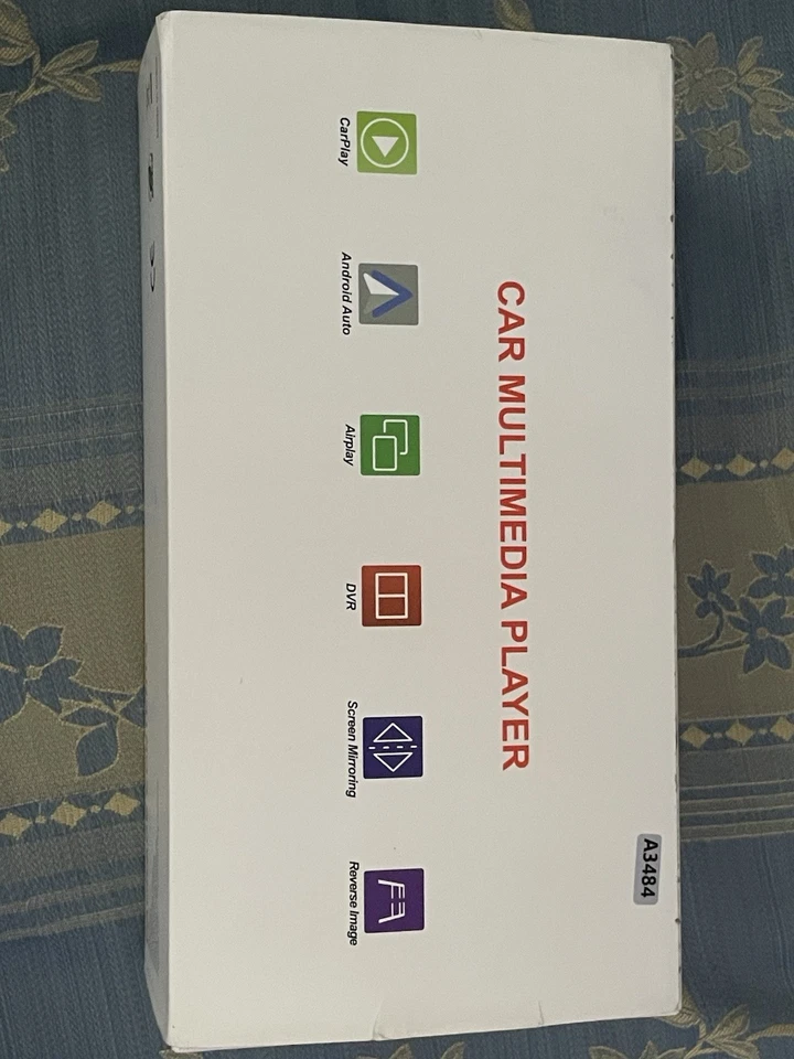 Dual Dash Cam with Screen 9.3 Inch Android Car Wireless A-pple Carplay - Immagine 2 di 3