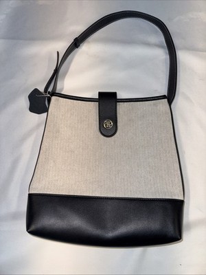 Depound Canvas Leather Tote Bag