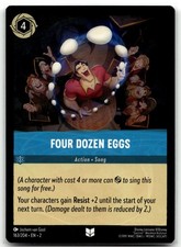 Four Dozen Eggs Rise of the Floodborn 163/204 Uncommon Lorcana TCG NM
