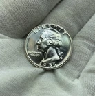 1955 Washington Quarter Proof 90% Silver Gem Brilliant Coin! FAST SHIPPING R320