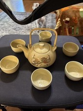 Japanese Teapot And 6 Cups