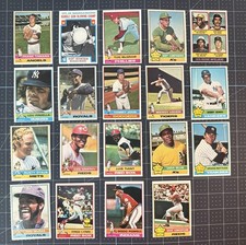 1976 Topps Baseball Partial Set (596/660)  EX+   LT117