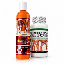 Diosmin Kit cream caps leg vein support varicose circulation support leg