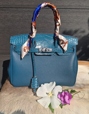 Handgefertigte Leder-Handtasche   Einzelstüc...