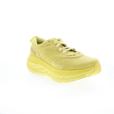 Hoka Bondi L Suede Herren Grün Wildleder Sportschuh 44.7