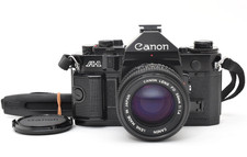 NEAR MINT CANON A-1 NEW FD NFD 50mm f/1.4 SLR 35mm Film Camera from JAPAN