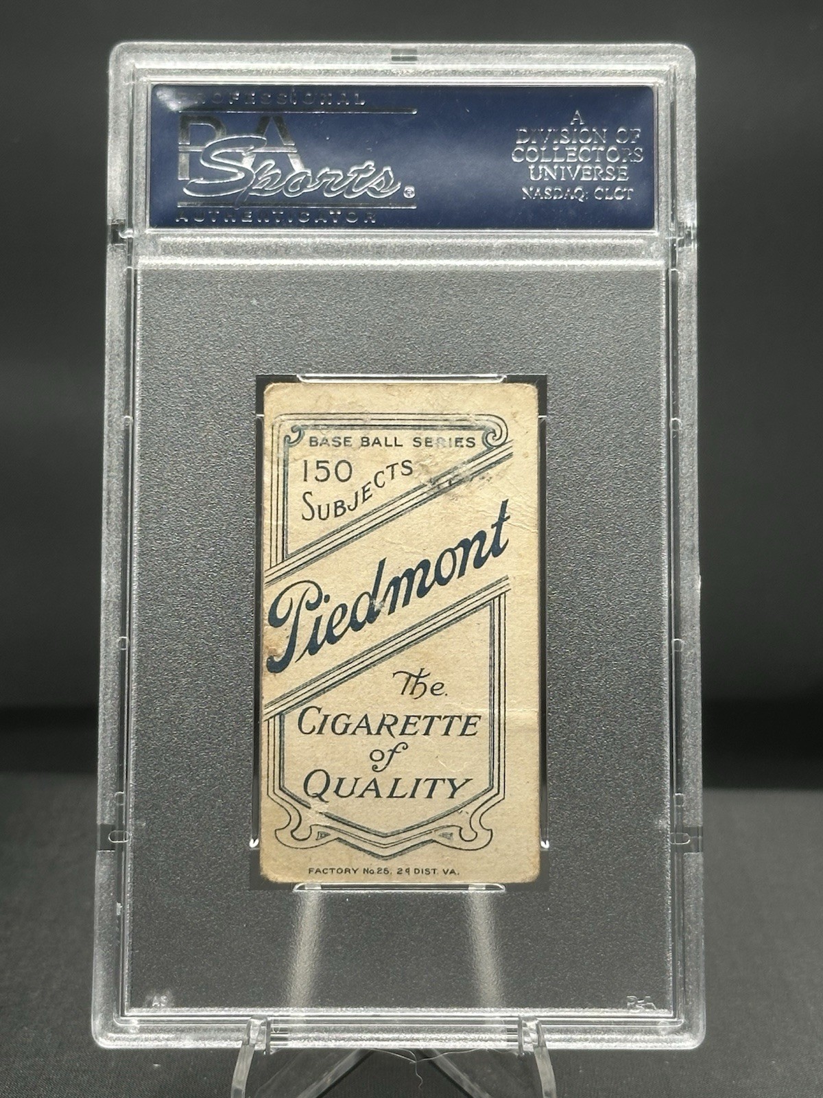 T206 Sweet caporal & Piedmont Lot - 12 Total PSA Graded Cards view 9