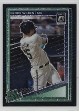 2025 Donruss Optic Rated Prospects Black Velocity Prizm 21/39 Brock Wilken uk5