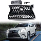 Front Gloss Black Grille Luxury Grill For 2014 2015 2016 2017-2022 LEXUS GX460