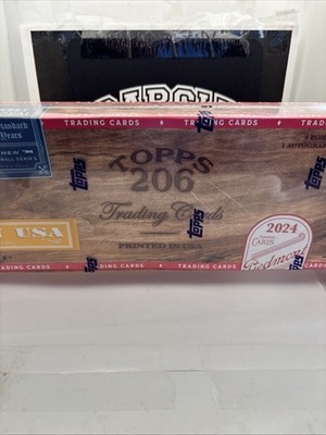 2024 Topps T206 Baseball Carton Hobby Box  1 Auto New Factory Sealed. 