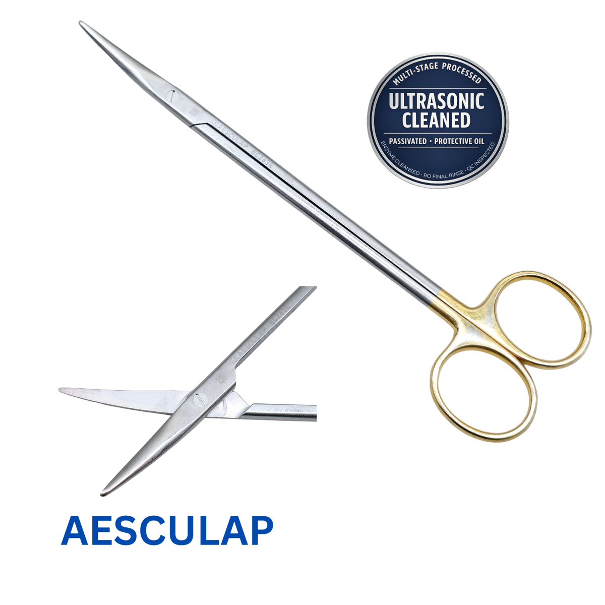 AESCULAP BC263R Metzenbaum Dissecting Scissors TC 7