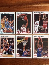1991-92 NBA Hoops Cards - 22, 27, 28, 38, 39, 42 Lot