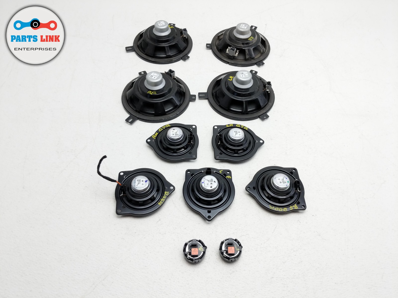 2017-2020 MASERATI LEVANTE M161 PREMIUM SOUND HARMAN KARDON SPEAKER TWEETER SET