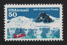 USA 30th Anniversary of Antarctic Treaty Airmail 1991 SG#A2587