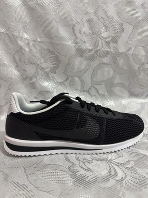 NIKE CORTEZ ULTRA BR 11 PRM MESH 3M REFLECTIVE 833128 001 BLACK CHARCOAL WHITE