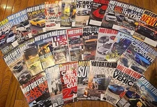 Lot Of 26 2019 To 2023 Motor Trend Magazines Car Truck Suv Automobile Automotive