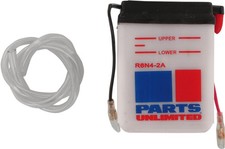Parts Unlimited 6v Conventional Battery 4ah Lead Acid Off-roadstreet