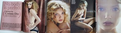 2010 VOGUE Italia Beauty IN Supplement Eniko Mihalik Lily Donaldson