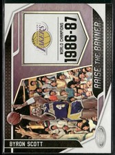 2019-20 Panini Certified #7 Byron Scott Raise the Banner