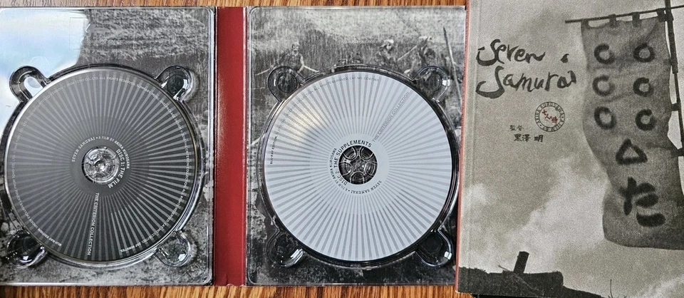 Seven Samurai on Criterion Bluray EXC w/ Slip Kurosawa - Image 3 of 3