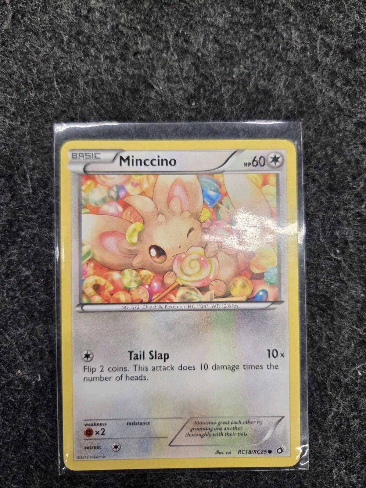 Minccino Rc18/Rc25 Legendary Treasures: Radiant Collection Holo
