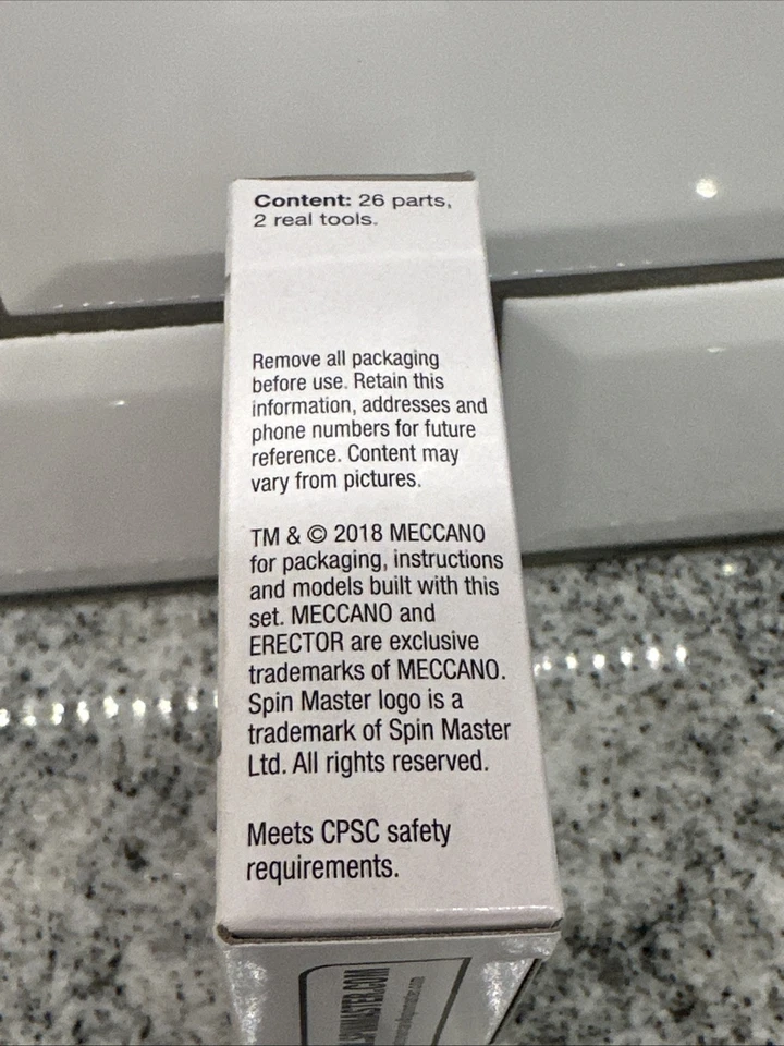 New Bolts by Meccano Erector Model Sets Bulldozer - Spin Master Educational Kit - Image 3 of 4