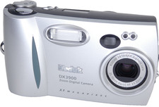 Kodak EasyShare DX3900 Digital Camera 3.1MP Ektanar Lens Silver Spares