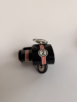 Maileg Racer Scooter with Sidecar Black and Red, Rare, Hard to Find