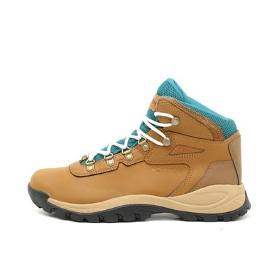 Columbia Damen BL3783-286 Stiefel Braun/Türkis Outdoor Wanderschuhe EU 39.5