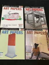 4 Art Papers Magazines 2004 Issues, Culture Art Photo L1